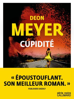 cover image of Cupidité